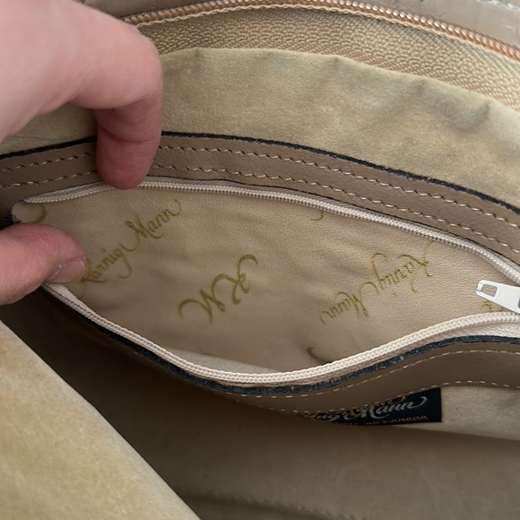 Karnig Mann Vintage Taupe Crossbody Bag - Picture 7 of 10